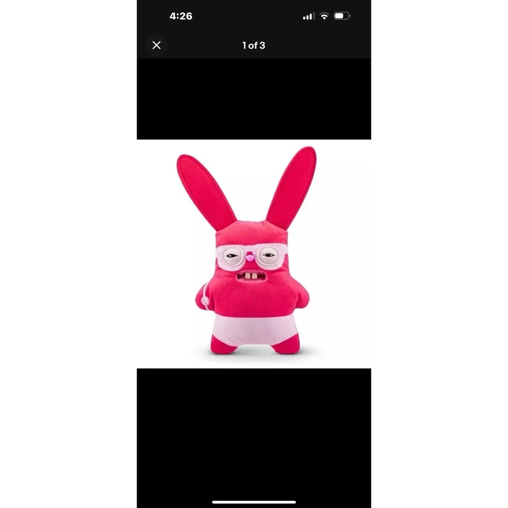 Zuru Fuggler VACAY VIBES FUNNY UGLY MONSTER HTF RABID RABBIT